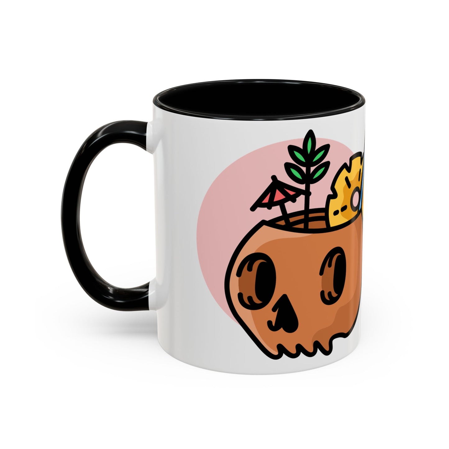 Spooky Accent Coffee Mug - "Here for the Boos" - Fun Halloween Drinkware
