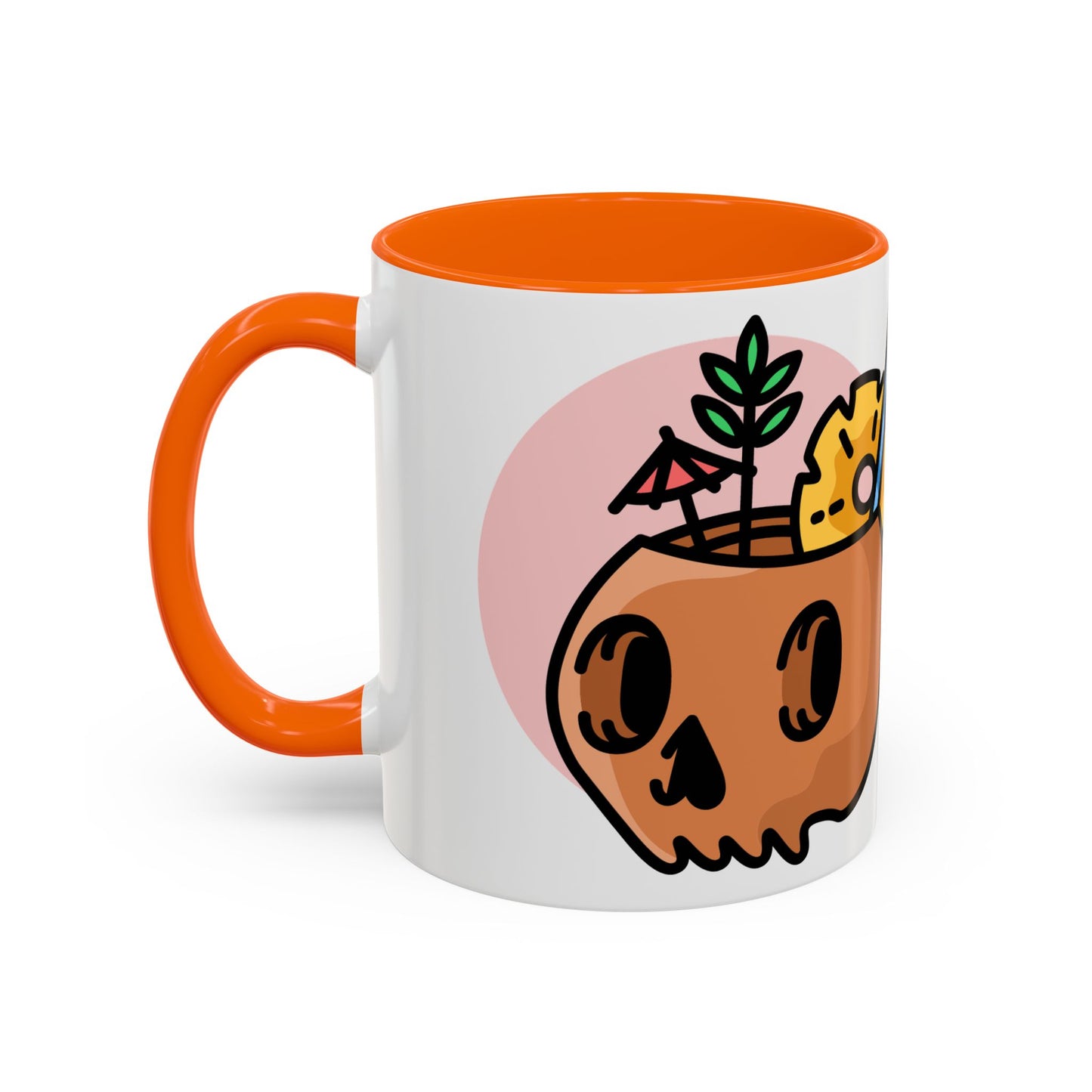Spooky Accent Coffee Mug - "Here for the Boos" - Fun Halloween Drinkware