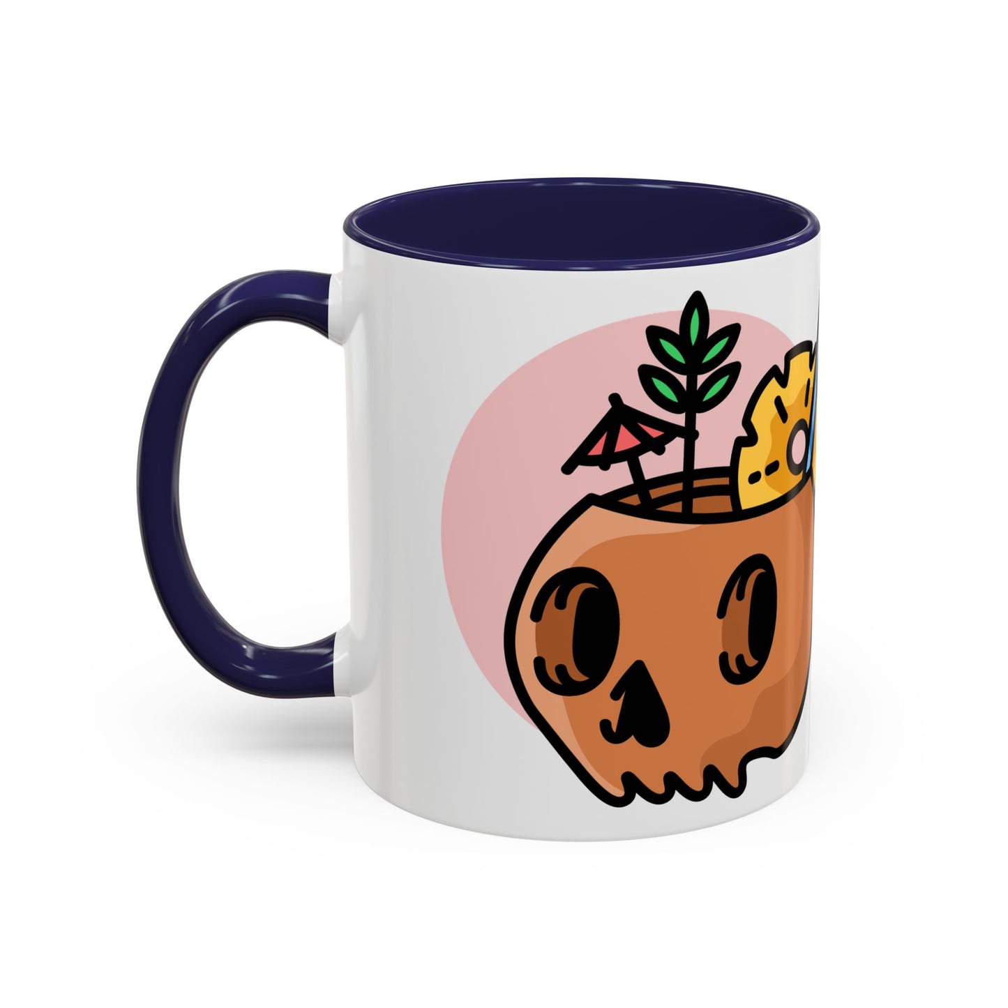 Spooky Accent Coffee Mug - "Here for the Boos" - Fun Halloween Drinkware