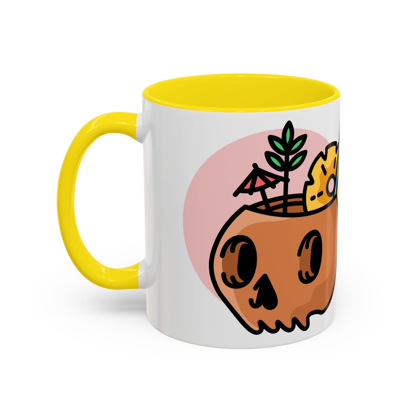 Spooky Accent Coffee Mug - "Here for the Boos" - Fun Halloween Drinkware