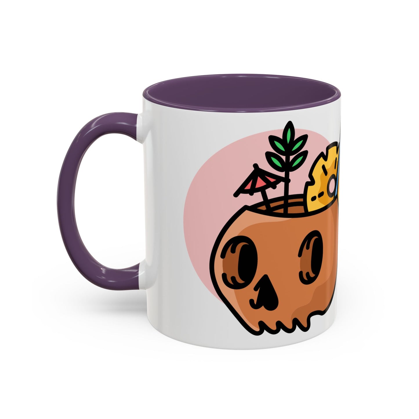 Spooky Accent Coffee Mug - "Here for the Boos" - Fun Halloween Drinkware