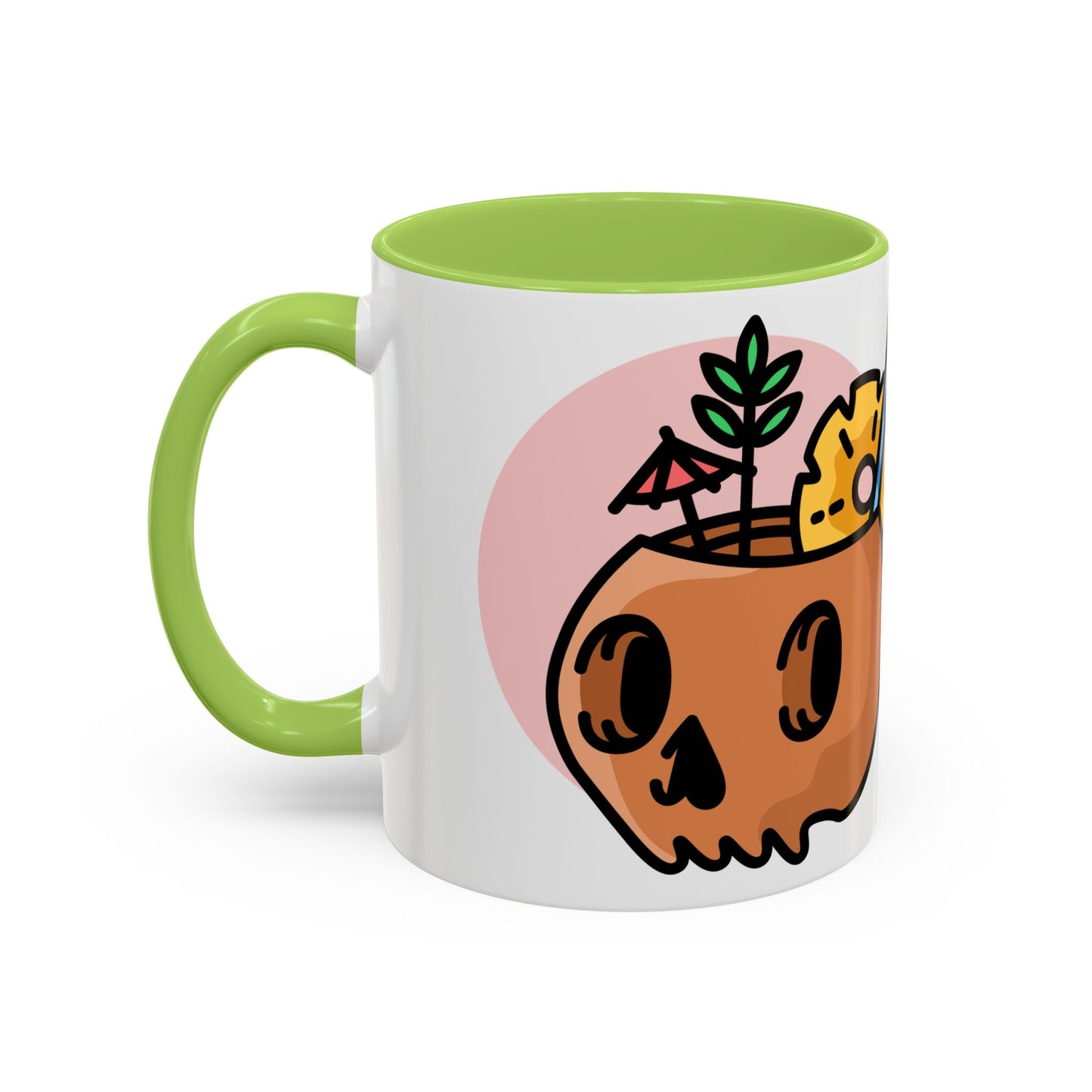 Spooky Accent Coffee Mug - "Here for the Boos" - Fun Halloween Drinkware