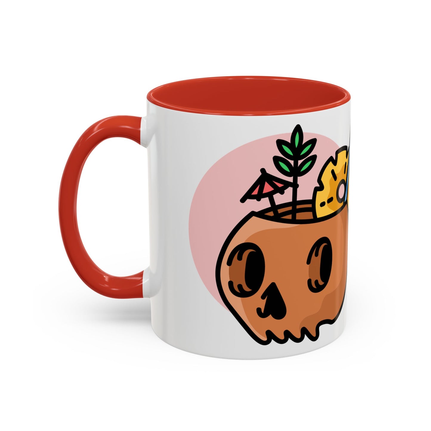Spooky Accent Coffee Mug - "Here for the Boos" - Fun Halloween Drinkware